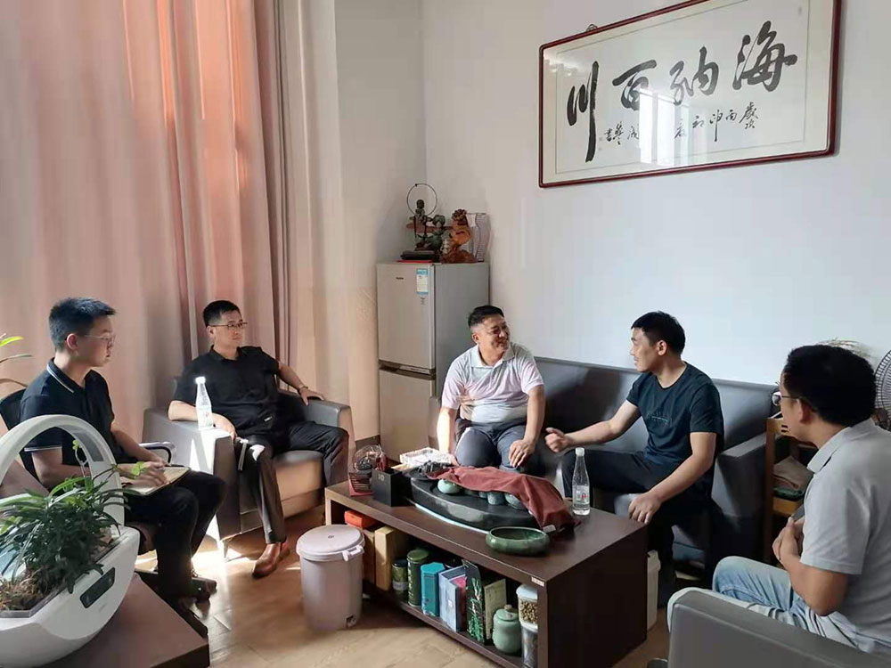 國資運營公司走訪九龍園區(qū)企業(yè)，服務重點項目發(fā)展